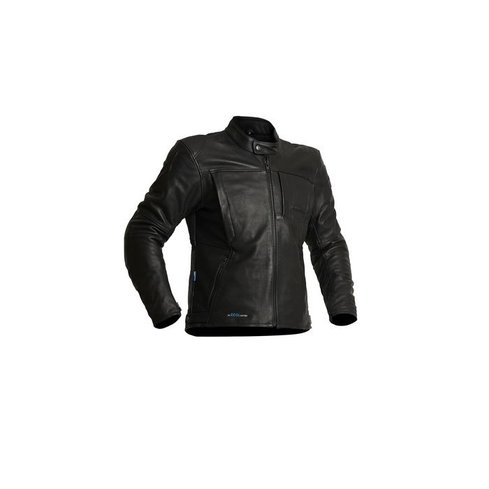 Halvarssons Leather Jacket Racken Black