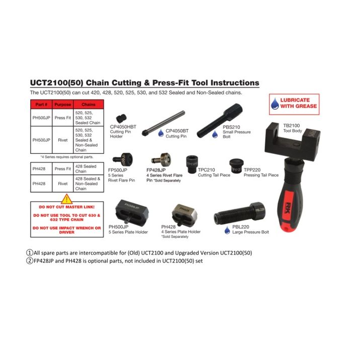 RK Chain Tool Set (50)
