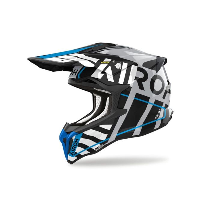 Airoh Helmet Strycker Brave blue grey