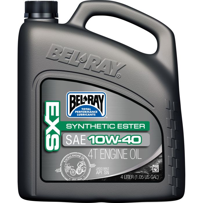 Bel-Ray EXS Full Synthetic Ester 4T 10W-40 4L