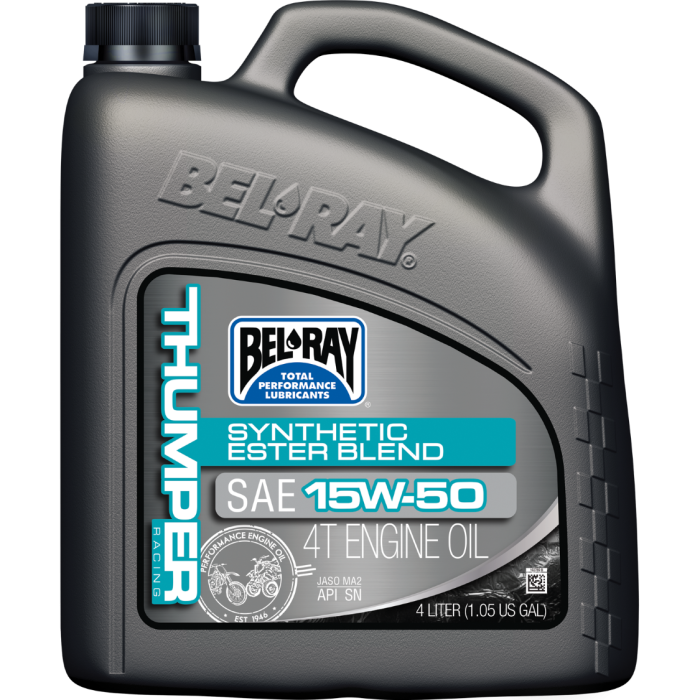 Bel-Ray Thumper Racing Synthetic Ester Blend 4T 15W-50 4L