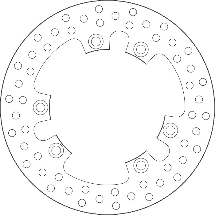 GOLDFREN brakedisc yd250 hd156 id135 t6.2