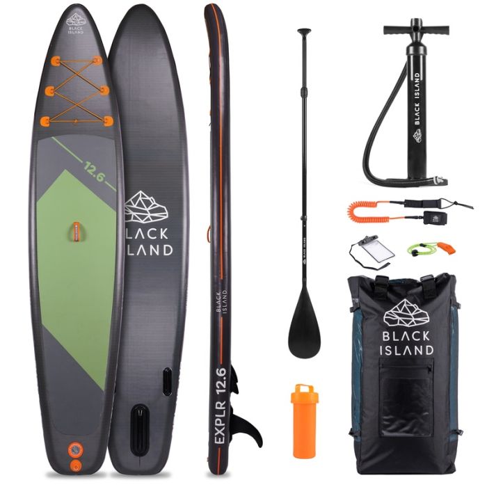 Black Island EXPLR SUP 12,6 Grey - Complete Set