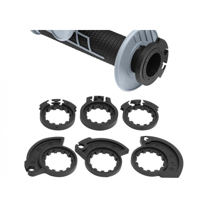 Protaper Grips Clampon Full Diamond Black/Dark Grey