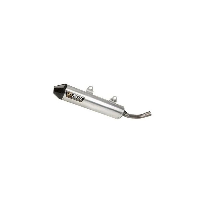 HGS Enduro Silencer fits for KTM EXC250/30 17-19 Grey Carbon