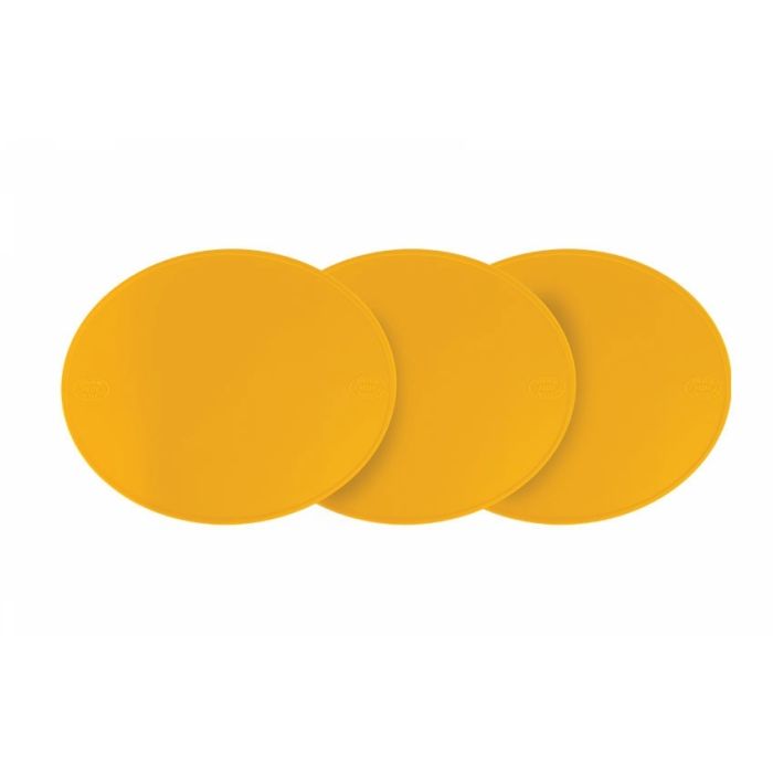 Preston Petty MX Numberplate - Dark Yellow (3pcs)