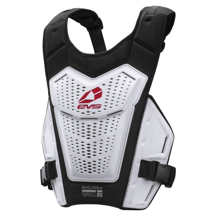 EVS Revo 4 Body Protection - White - S/M