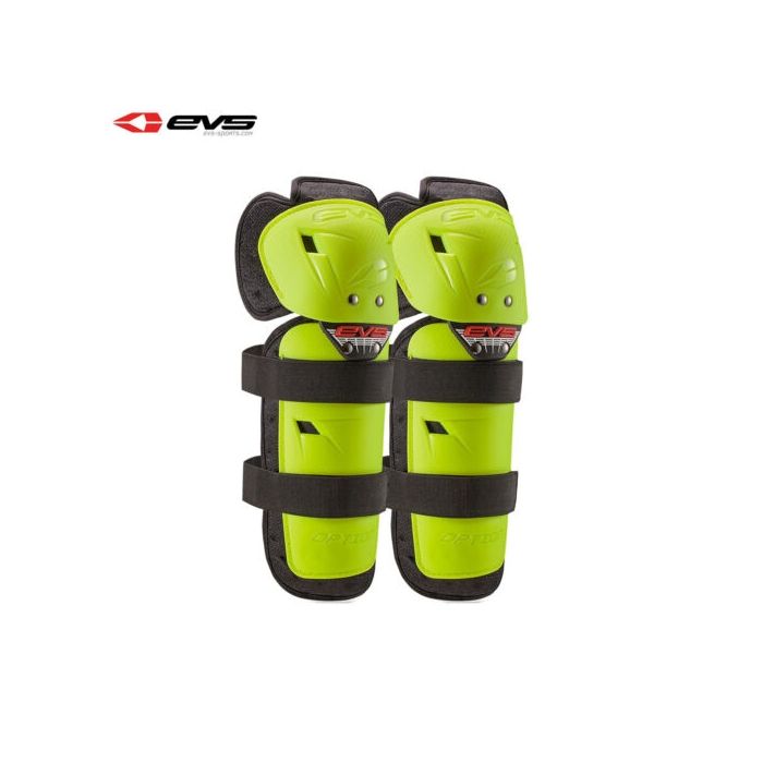 EVS Option Knee Pads Adult - Hi Viz Yellow