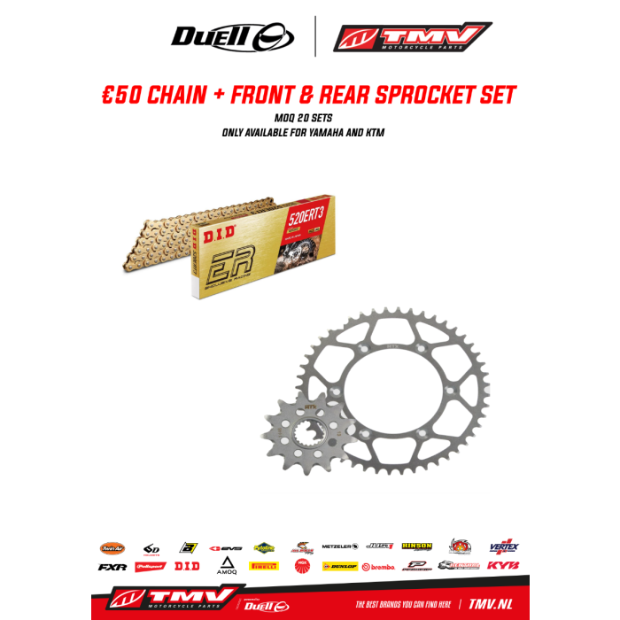 DID Chain - MTX Sprocket set