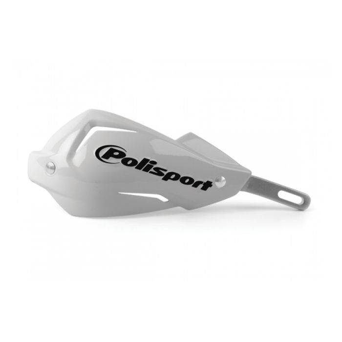 Polisport Hand Protector Touquet White incl mounting kit