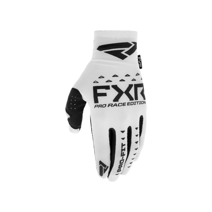 FXR Pro-Fit Air MX Glove White/Black
