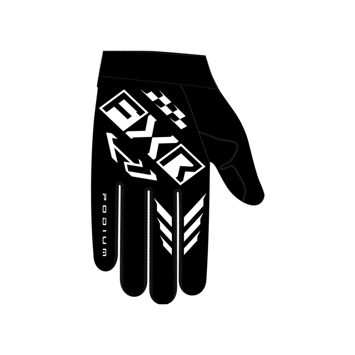 FXR REFLEX DUAL MX GLOVE 25 BLACK/WHITE