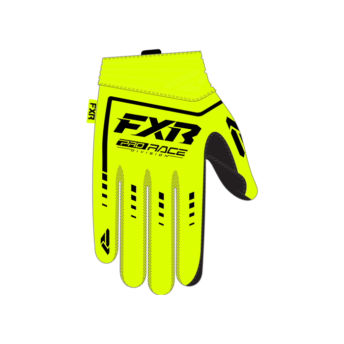 FXR PRIME MX GLOVE 25 HIVIS/BLACK