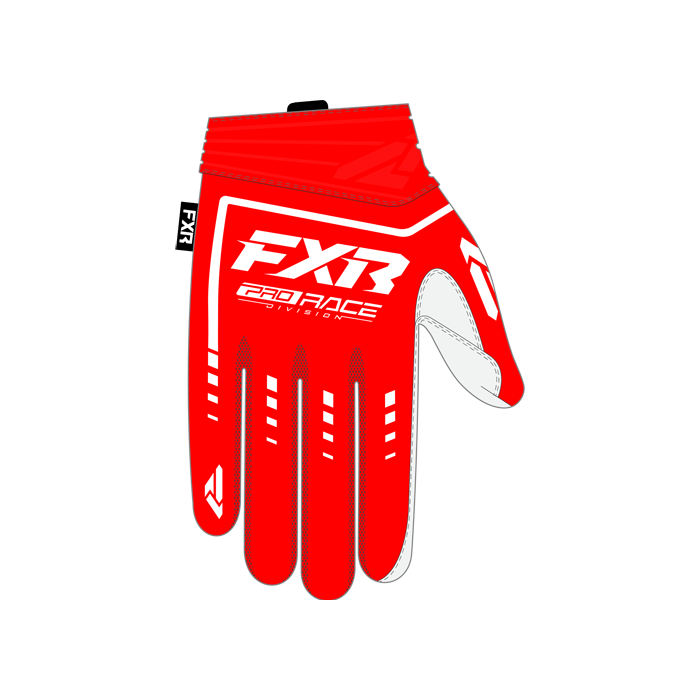FXR PRIME MX GLOVE 25 RED/WHITE