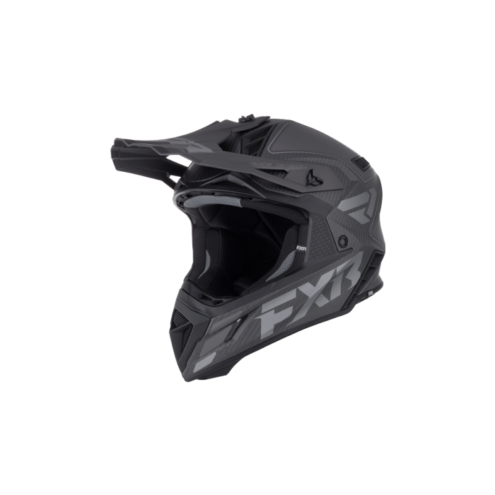 FXR Helium Carbon MX Helmet 26 Shadow