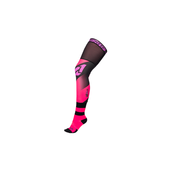 FXR MX Riding Sock 26 Razz/Black