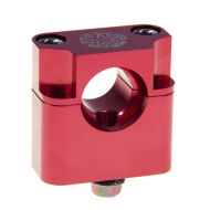 Timeless Handlebar Clampset Red 22mm M10 Monkey Type / Pitbi
