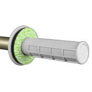 Renthal Grip Donutz White on Green (2pcs)