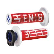 ODI EMIG 2.0 - V2 LOCK-ON Grip RED/White