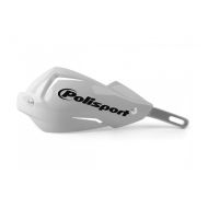 Polisport Hand Protector Touquet White incl mounting kit