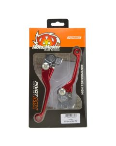 MMT MX Pivot Lever set - Forged Red: Honda CRF450R 2021->