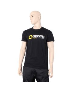 Gibson T-Shirt Black with Print - L