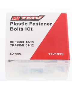 TMV Plastic fast bolt kit CRF250R 10-13 CRF450R 09-12(42pcs)