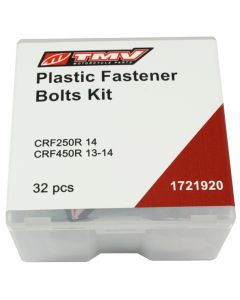 TMV Plastic fast. bolt kit CRF250R 14, CRF450R 13-14 (32pcs) 