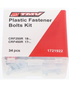 TMV Plastic fast. bolt kit CRF250R 18- CRF450R 18-.. (34pcs)