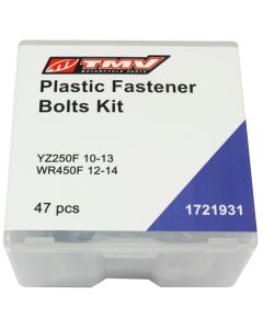 TMV Plastic fast. bolt kit YZ250F 10-13 WR450F 12-14 (47Pcs)