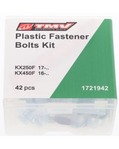 TMV Plastic fast.bolt kit KX250F 17-.. KX450F 16-.. (42Pcs