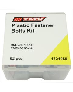 TMV Plastic fast. bolt kit RMZ250 10-14 RMZ450 08-14 (52Pcs)
