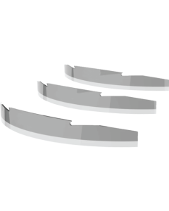 Factory Ride Roll-Off Mud Flap - Clear - 3 Pack