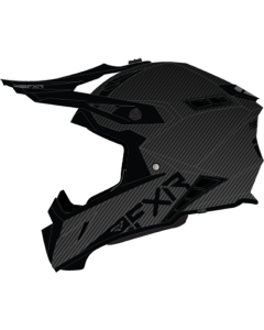 FXR Helium Carbon Helmet w/ D-Ring Black