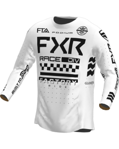 FXR Podium Gladiator MX Jersey White
