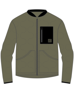 FXR Universa Rig Quilted Jacket 24 Moss/Black