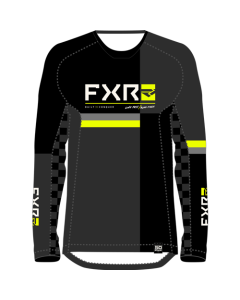 FXR M Proflex Upf Ls Jersey 24 Black/Hi-Vis
