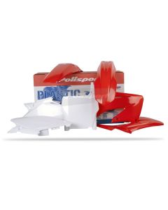 Polisport Plastic Kit CR125/250 04-07 Red04