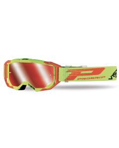 rogrip 3303 Tear off Goggle Mirror Red - Yellow/Red
