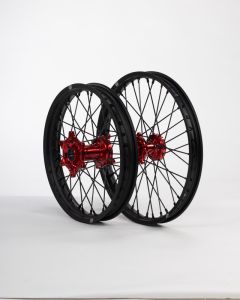 Sixty5 Honda Black/Red 1.6-21/2.15-19 MX wheel set