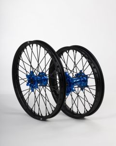 Sixty5 Yamaha Black/Blue 1.6-21/2.15-19 MX wheel set