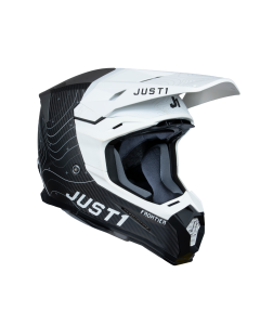 Just1 Helmet J-22 C Frontier Black/White Carbon Matt