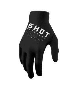 Shot Gloves Kids Raw Black