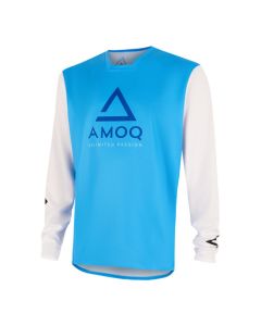 AMOQ Ascent Comp Jersey Sky Blue-White