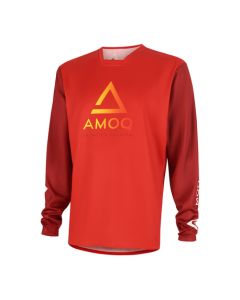 AMOQ Ascent Comp Jersey Red-Dk Red 