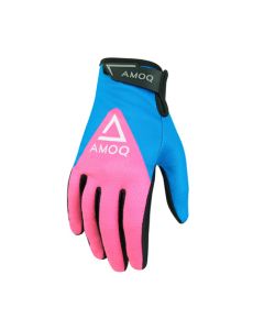  AMOQ Ascent V2 Gloves Sky Blue-Pink