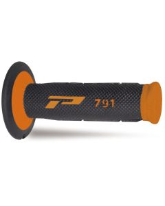 Progrip 791 Double Density Grips - Orange/Black 
