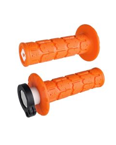 ODI ROGUE Off-Road Lock-On Grip Set - Orange