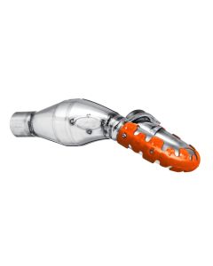 Polisport Armadillo Head Pipe Guard - Short Version - Orange