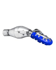 Polisport Armadillo Head Pipe Guard - Short Version - Blue